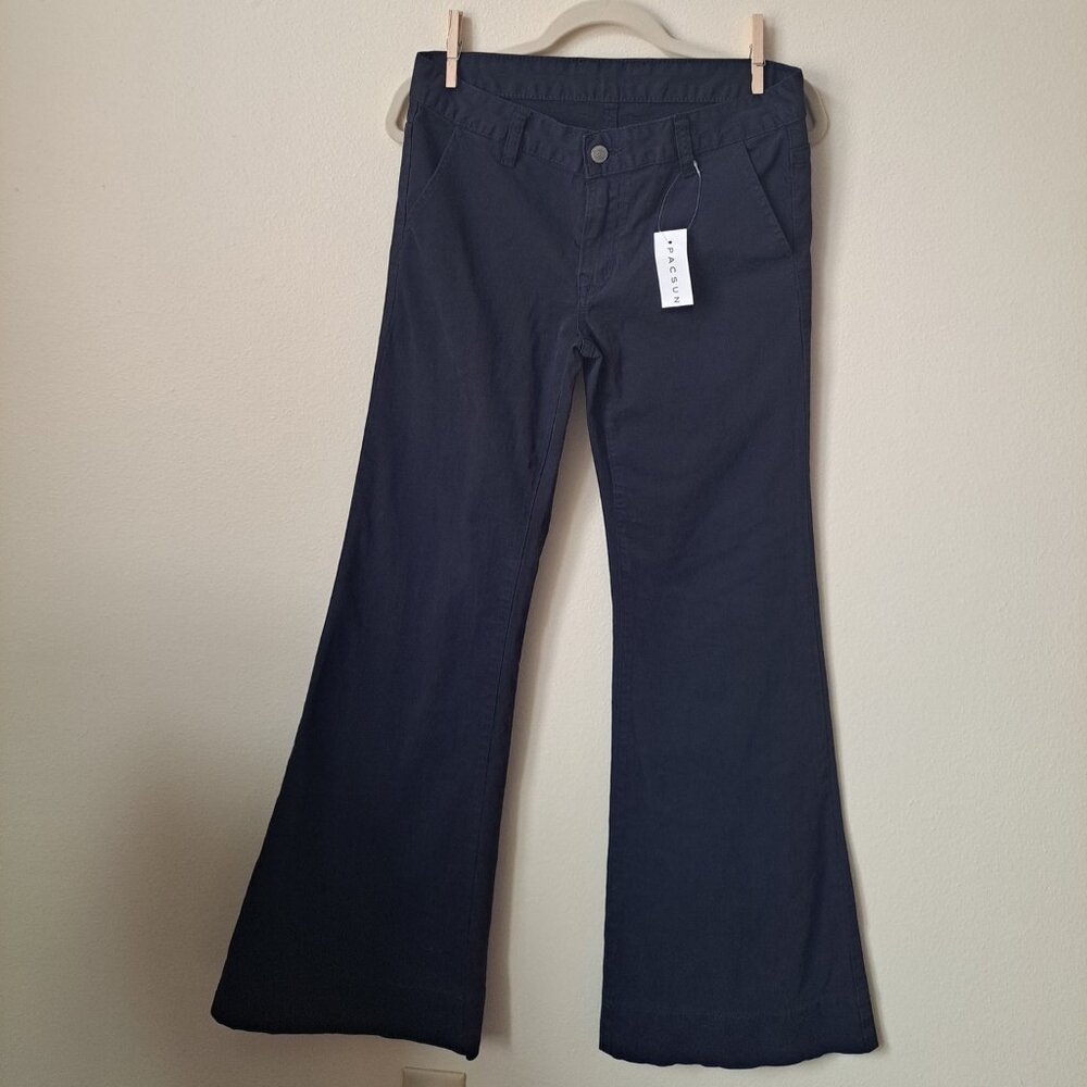 PacSun J Galt Navy Blue Pants Size S New With Tags Cotton and Elastane Pants